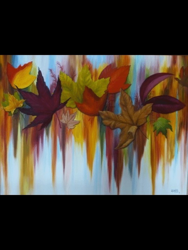 COLORS OF FALL - 36 x 48 - OIL